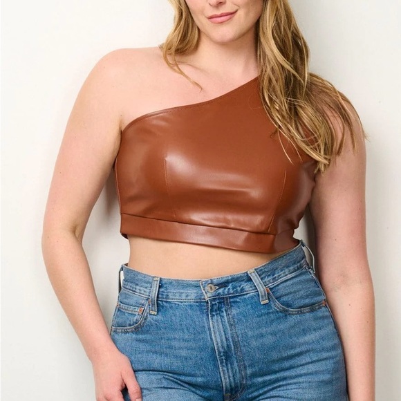 Plus Size One Shoulder - Picture 2 of 3